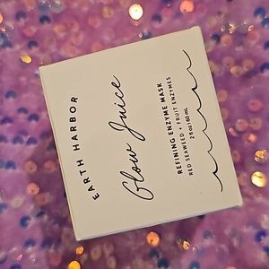 Earth Harbor glow juice refining enzyme mask new